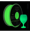 iSANMATE PLA Glow Green 3D Printer Filament 1.75mm 1kg