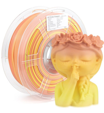 iSANMATE PLA+ Gradient Sunset 3D Filament 1.75mm 1kg