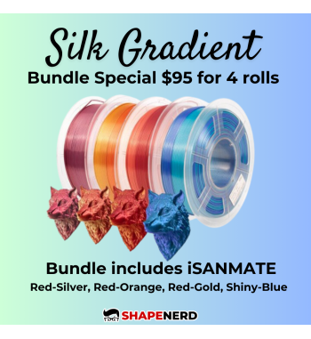 iSANMATE Silk Gradient Filament Bundle