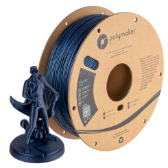 PolyLite PETG Metallic Dark Blue Polymaker Filament 1.75mm 1kg