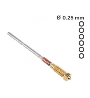 E3D Prusa Nextruder Nozzle Brass 0.25mm