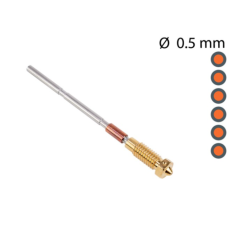 E3D Prusa Nextruder Nozzle Brass 0.50mm