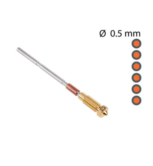 E3D Prusa Nextruder Nozzle Brass 0.50mm