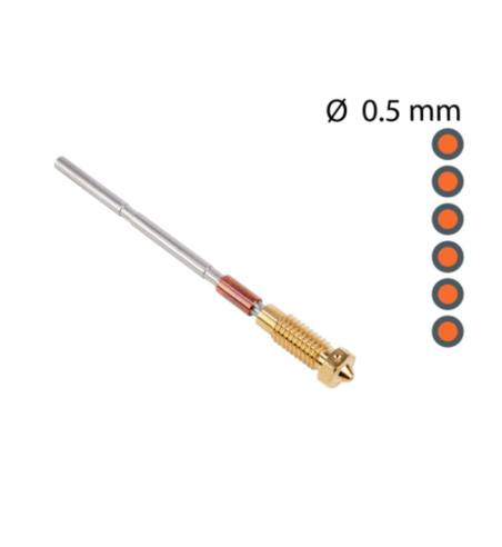 E3D Prusa Nextruder Nozzle Brass 0.50mm
