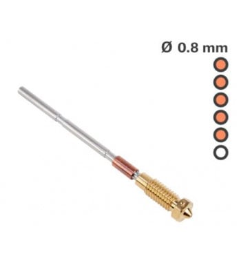 E3D Prusa Nextruder Nozzle Brass 0.80mm