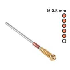 E3D Prusa Nextruder Nozzle Brass 0.80mm
