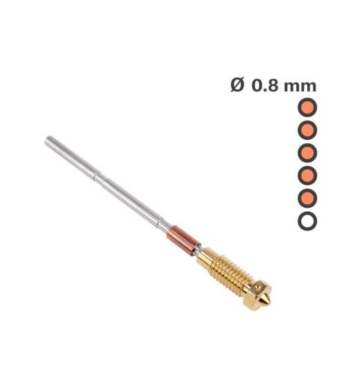 E3D Prusa Nextruder Nozzle Brass 0.80mm