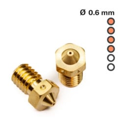 Prusa E3D Nozzle V6 Brass 0.60mm
