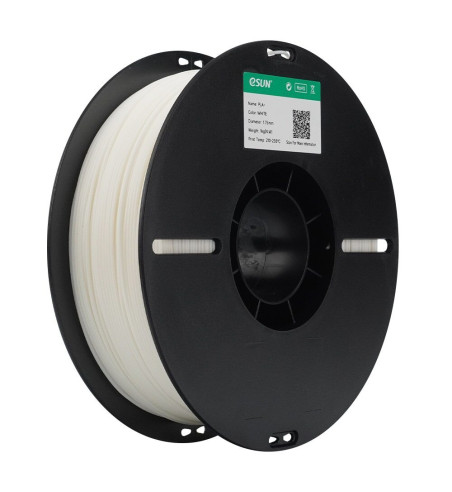 eSUN PLA+ Warm White 3D Filament 1.75mm 1kg