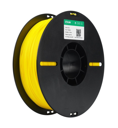 eSUN PLA+ Yellow 3D Filament 1.75mm 1kg