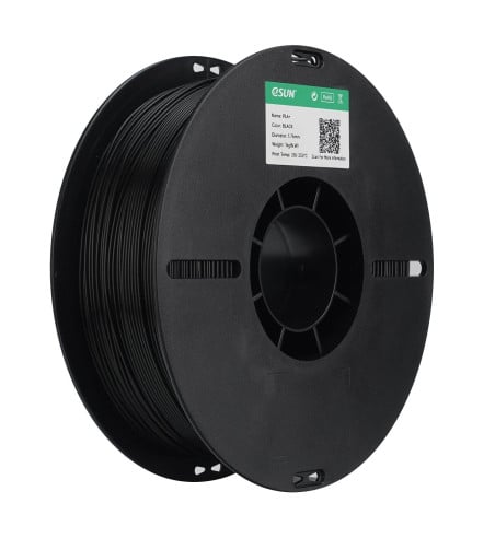 eSUN PLA+ Black 3D Filament 1.75mm 1kg