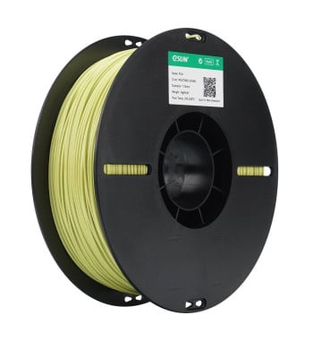 eSUN PLA+ Mustard Green 3D Filament 1.75mm 1kg