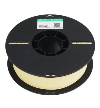 eSUN PLA+ Almond Yellow 3D Filament 1.75mm 1kg