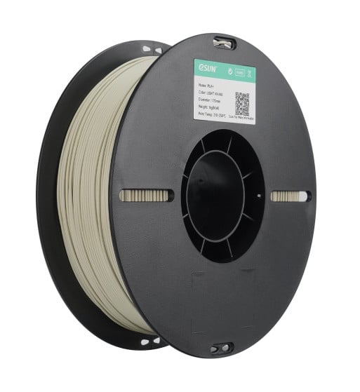 eSUN PLA+ Light Khaki 3D Filament 1.75mm 1kg