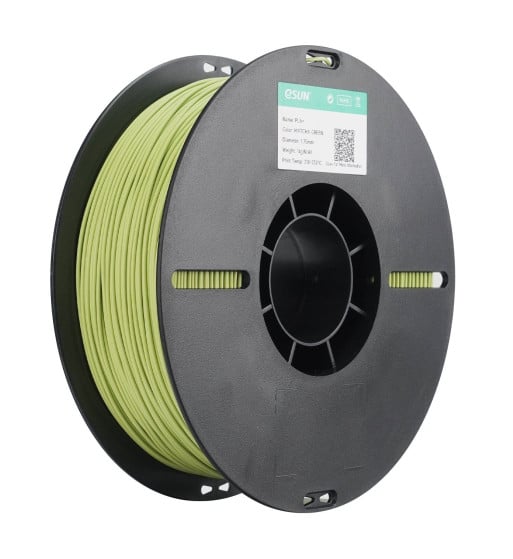 eSUN PLA+ Matcha Green 3D Filament 1.75mm 1kg