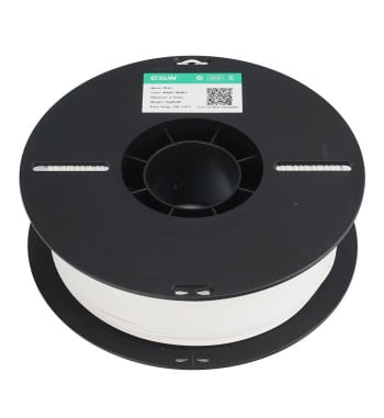 eSUN PLA+ Milky White 3D Filament 1.75mm 1kg