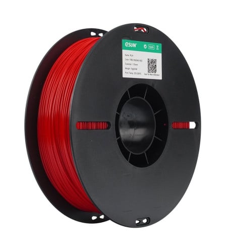 eSUN PLA+ Red RGB 3D Filament 1.75mm 1kg