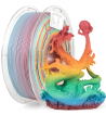 iSANMATE PLA-HS Matte Rainbow Dreamy Delight 3D Filament 1.75mm 1kg