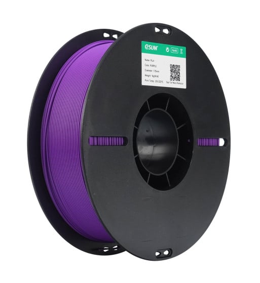eSUN PLA+ Purple 3D Filament 1.75mm 1kg