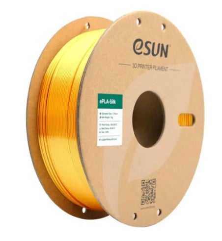 eSUN eSilk Gold PLA Filament 1.75mm 1kg