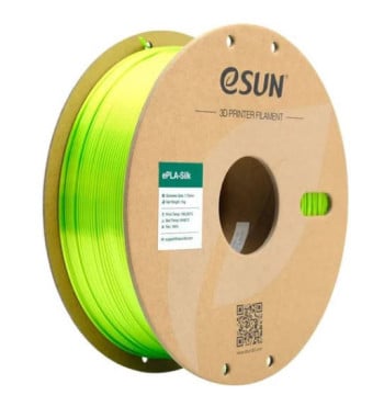 eSUN eSilk Lime PLA Filament 1.75mm 1kg