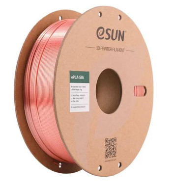 eSUN eSilk Rose Gold PLA Filament 1.75mm 1kg