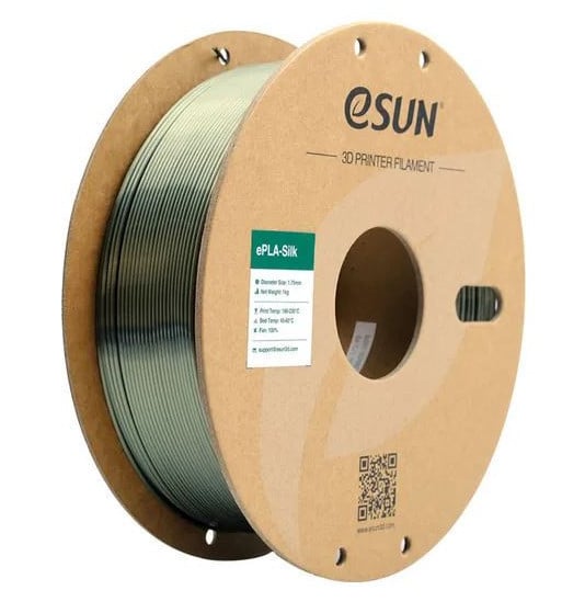 eSUN eSilk Bronze PLA Filament 1.75mm 1kg