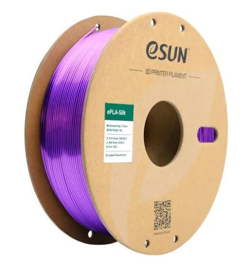 eSUN eSilk Purple PLA Filament 1.75mm 1kg