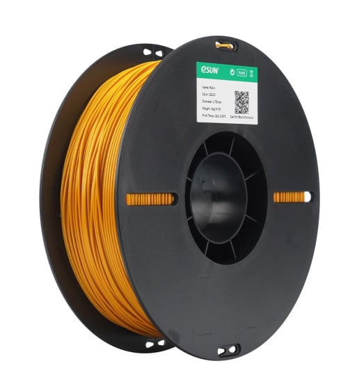 eSUN PLA+ Gold 3D Filament 1.75mm 1kg