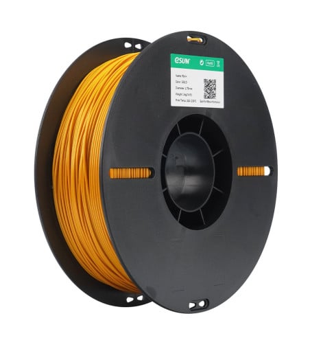 eSUN PLA+ Gold 3D Filament 1.75mm 1kg