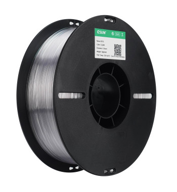eSUN PETG Translucent Natural 3D Filament 1.75mm 1kg