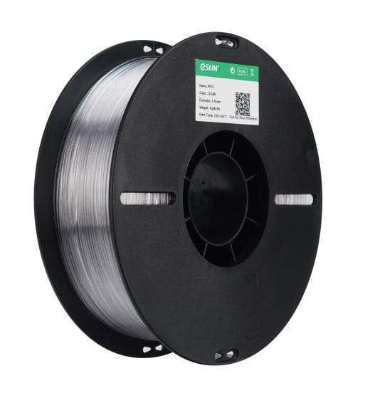 eSUN PETG Translucent Natural 3D Filament 1.75mm 1kg