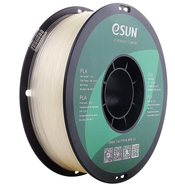 eSUN PLA Clear 3D Filament 1.75mm 1kg