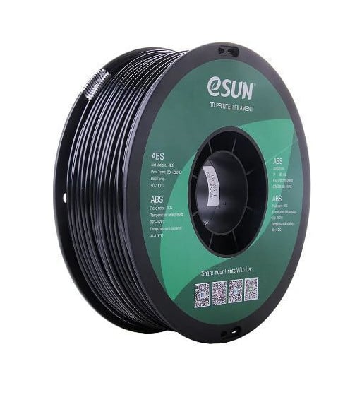 eSUN ABS Black 3D Filament 1.75mm 1kg