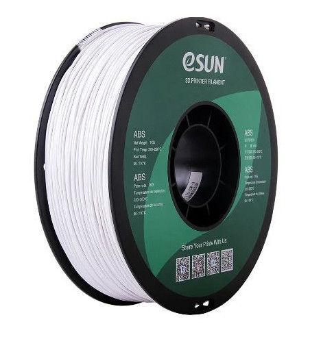 eSUN ABS Cold White 3D Filament 1.75mm 1kg