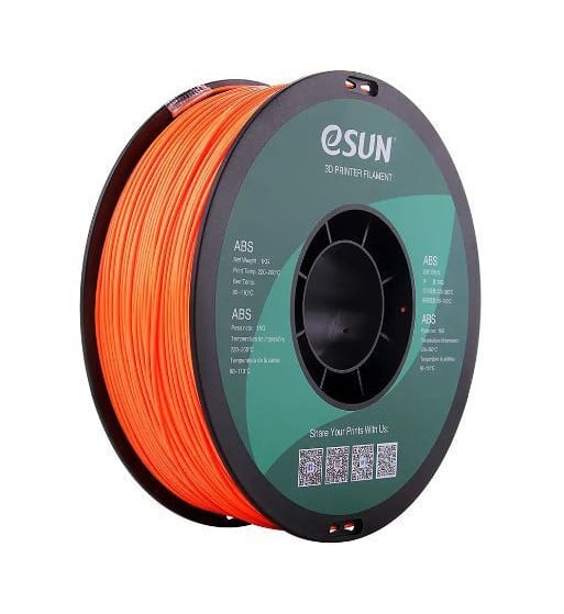 eSUN ABS Orange 3D Filament 1.75mm 1kg