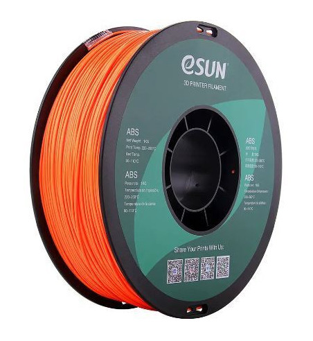 eSUN ABS Orange 3D Filament 1.75mm 1kg