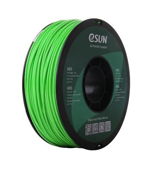 eSUN ABS Peak Green 3D Filament 1.75mm 1kg
