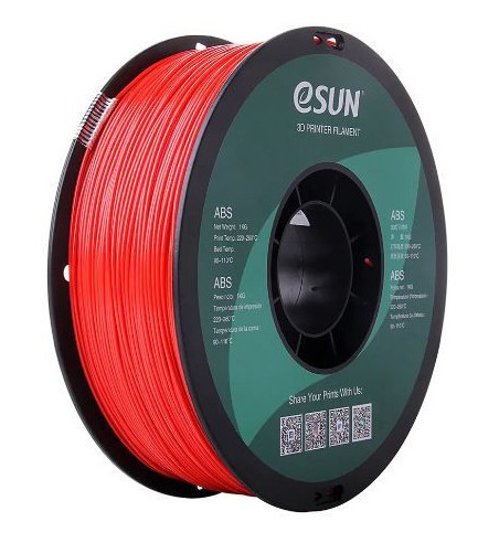 eSUN ABS Red 3D Filament 1.75mm 1kg