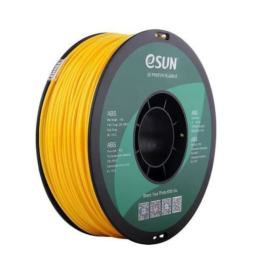eSUN ABS Yellow 3D Filament 1.75mm 1kg
