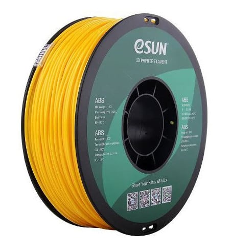 eSUN ABS Yellow 3D Filament 1.75mm 1kg