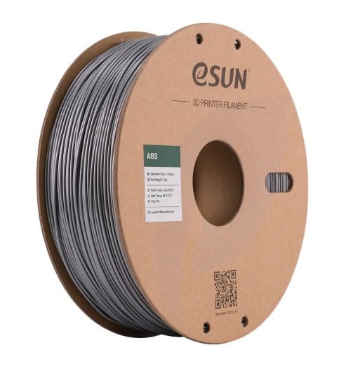 eSUN ABS Silver 3D Filament 1.75mm 1kg