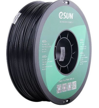 eSUN ABS+ Black 3D Filament 1.75mm 1kg