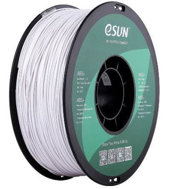 eSUN ABS+ Cold White 3D Filament 1.75mm 1kg