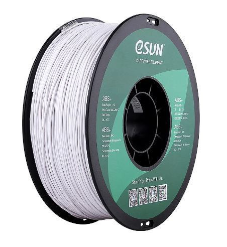 eSUN ABS+ Cold White 3D Filament 1.75mm 1kg