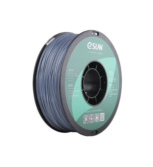 eSUN ABS+ Grey 3D Filament 1.75mm 1kg