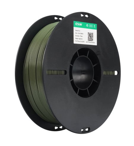eSUN PLA+ Olive 3D Filament 1.75mm 1kg
