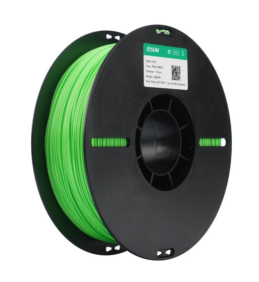 eSUN PLA+ Peak Green 3D Filament 1.75mm 1kg