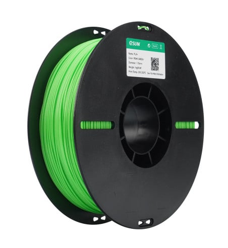 eSUN PLA+ Peak Green 3D Filament 1.75mm 1kg