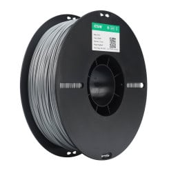 eSUN PLA+ Silver 3D Filament 1.75mm 1kg